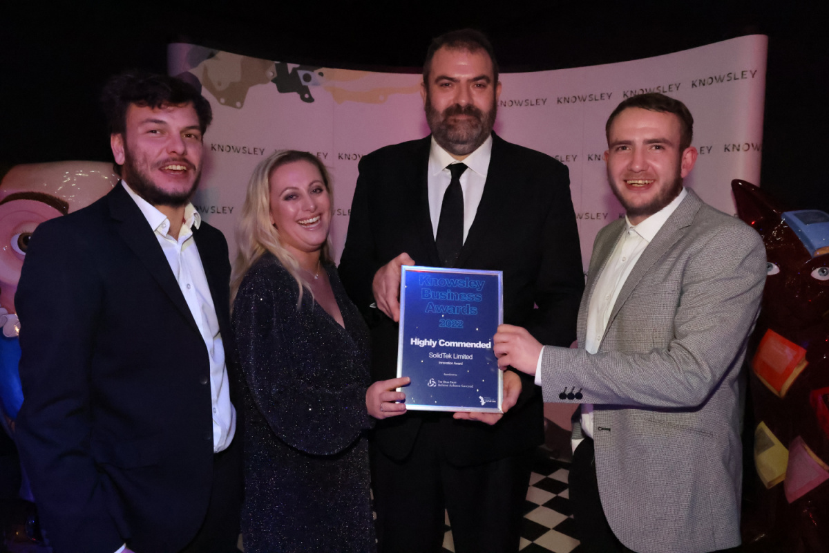 Innovation Award: Highly Commended - SolidTek Limited