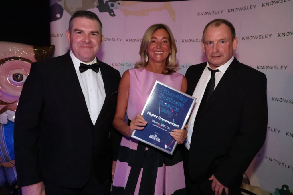 Small Business of the Year: Highly Commended - Webber (NW) Ltd